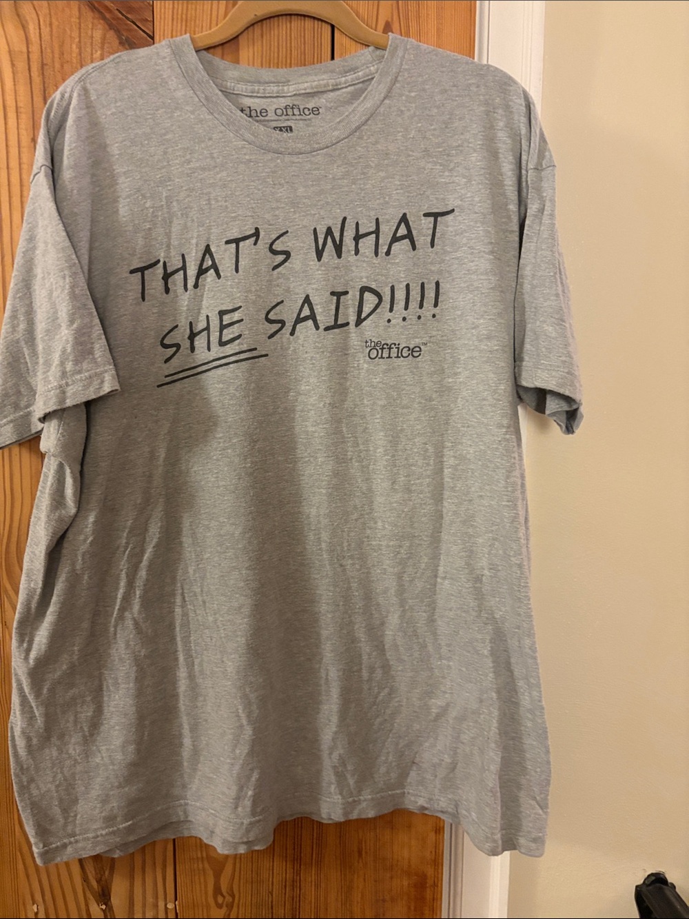 "That's What She Said" Men's Gray Graphic Tee The Office